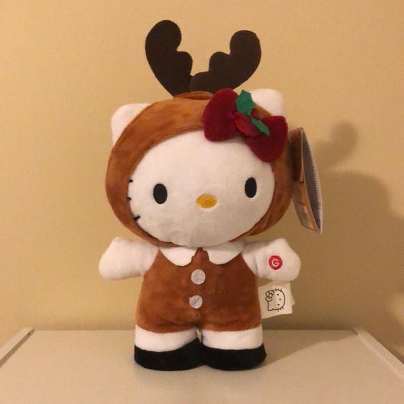 Hello Kitty Other - Bnwt Htf mini Hello Kitty reindeer stepper